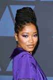 Keke Palmer sexy cleavage at Academy Of Motion Picture Arts and Sciences 11th