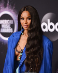 Ciara cleavage at 2019 American Music Awards at the Microsoft Theater in Los
