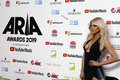 Sophie Monk legs and cleavage at 33rd Annual ARIA Awards 2019 at The Sun in
