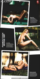 Wanda Nara naked but covered for Maxim Magazine 2008 calendar