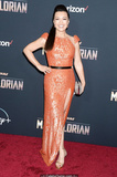 Ming-Na Wen at premiere of Disney's Mandalorian in Los Angeles - November 13,