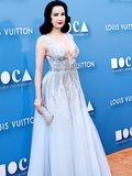 Dita Von Teese Cleavage (9 Photos)