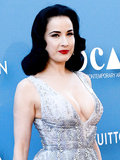 Dita Von Teese Cleavage (9 Photos)