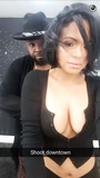 Christina Milian Snapchat Cleavage (10 Photos)