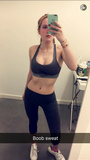 Bella Thorne in a Sports Bra (5 Photos)
