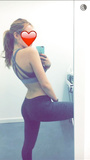 Bella Thorne in a Sports Bra (5 Photos)