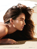 Lily Aldridge Topless (2 Photos)