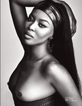 Naomi Campbell Topless (6 Photos)