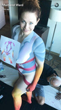 Maitland Ward Baxter Bodypaint (35 Photos + 2 Videos)