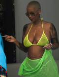 Amber Rose Micro Bikini (24 Photos)