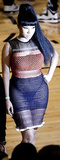 Nicki Minaj In Transparent Dress (7 Photos)
