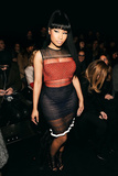 Nicki Minaj In Transparent Dress (7 Photos)