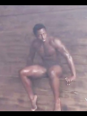 The Making of Dieux du Stade Calendar 2011 -  Fulgence Ouedraogo nude scenes