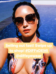 Demi Lovato shows off her killer curves