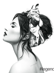 Demi Lovato cleavage and topless pics