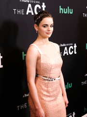 Joey King at Hulu's 'The Act' premiere in New York City - March 14, 2019