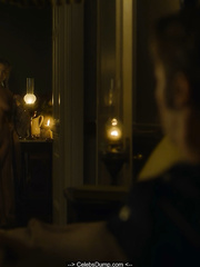 Joanna Vanderham nude boobs and pussy in Warrior s01e01 (2019)