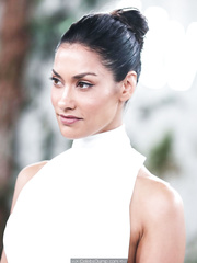 Janina Gavankar at See TV show premiere at Regency Village Theatre in Los