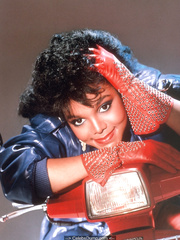 Young Janet Jackson for Michael Ochs photoshoot 1980