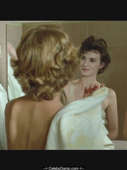 French Isabelle Huppert topless in Coup de foudre (1983)