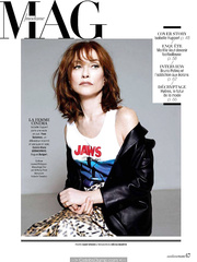 French actress Isabelle Huppert for Madame Figaro Magazine - May 31, 2019