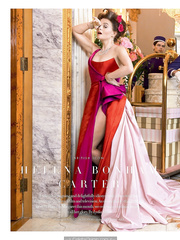 English actress Helena Bonham Carter sexy for Harper’s Bazaar Magazine, UK -