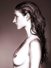 Elizabeth Elam nude for P-Magazine, 2015 September