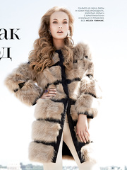 Egle Jezepcikaite sexy for Vogue Russia, November 2012