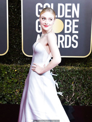 Dakota Fanning at The 76th Annual Golden Globe Awards in Beverly Hills -