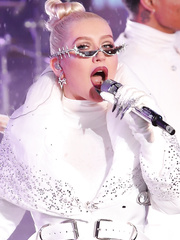 Christina Aguilera - Times Square New Year's Eve 2019 celebration in NYC -