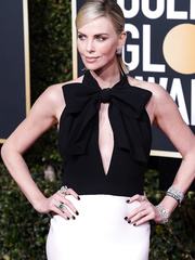 Charlize Theron at The 76th Annual Golden Globe Awards in Beverly Hills -