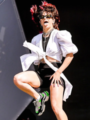 Charli XCX performing live during of Reading Festival 2019 at Richfield Avenue
