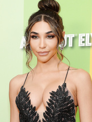 Chantel Jeffries sexy cleavage at 2019 amfAR Gala Los Angeles at the Milk