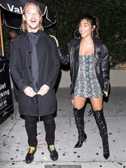 Chantel Jeffries sexy legs and cleavage