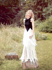 Blonde Cate Blanchett sexy in nature images