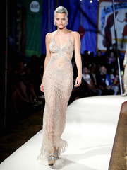 Cayley King see through catwalk pictures