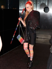 Cara Delevingne heads to the Met Gala After-Party in New York City - May 06,