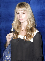Cameron Richardson in see through blouse