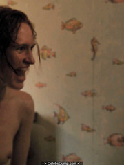 Breeda Wool topless in a mirror vidcaps