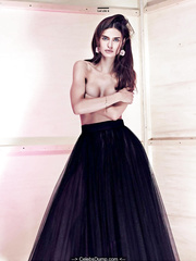 Bianca Balti sexy and braless for Amica Italy, November 2012