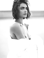 Bambi Northwood-Blyth nude black--white photoshoot by Jennifer Stenglein
