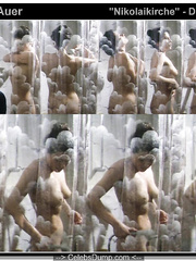 German actress Barbara Auer topless and nude in various movies