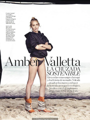 Amber Valletta for Elle Magazine, Spain - June 2018
