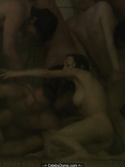 Amandine Biancherin and others naked at Memoire Deau (2018)