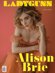 Alison Brie for LadyGunn Magazine - August/September 2019
