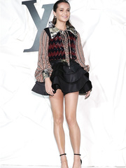 Alicia Vikander leggy at Louis Vuitton Maison Seoul opening in Seoul - October