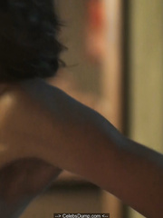 Russian actress Alexandra Bogdanova topless at Volshebnik s01e01 (2019)