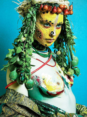 Ali Michael sexy and topless for V Magazine 2016