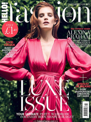 Alexina Graham sexy for HELLO! Fashion Magazine - December 2019/January 2020