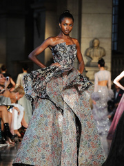 Leomie Anderson runway at Rami Kadi fashion show in Paris - July 02, 2019